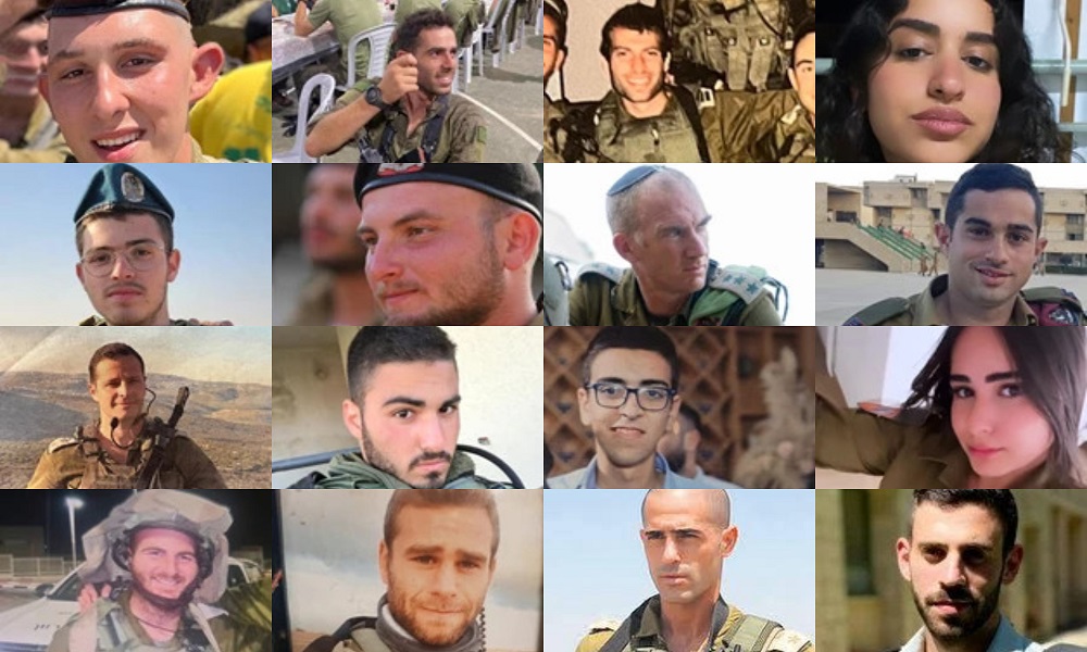 772 Israeli soldiers killed: IDF