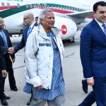 Chief Adviser Prof Muhammad Yunus reaches Baku in Azerbaijan Monday to attend the UN's biggest climate conference, COP29. Photo: PID