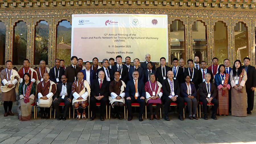 Bhutan hosts first ANTAM meeting to boost farm machinery standards