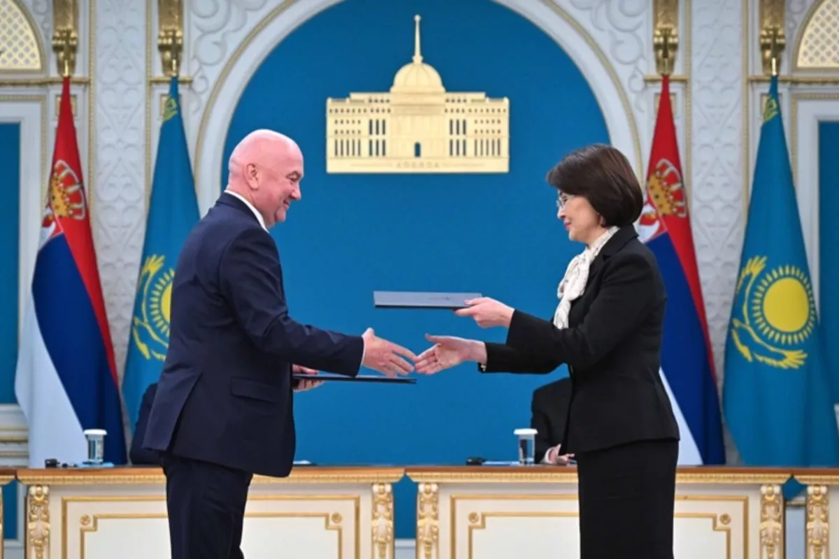 Kazakhstan, Serbia Sign Multiple Deals to Boost Bilateral Ties